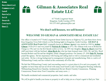 Tablet Screenshot of gilmanrealestate.net